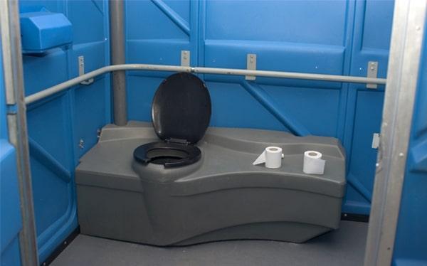 anyone can use an ada handicap portable toilet, but they are certainally designed to accommodate disabled individuals