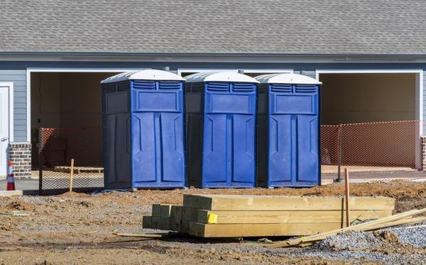 it is recommended to have one portable toilet for every ten workers on a construction site